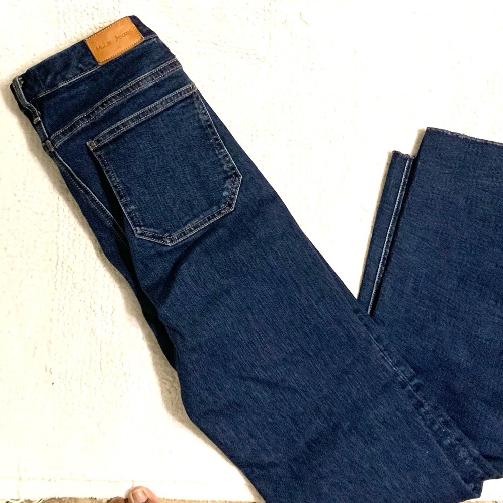 Anthro M.i.H straight leg High Waisted Jeans - Picture 4 of 7